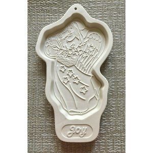 Longaberger Pottery Joy Angel Cookie Mold 1996